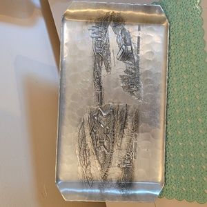 Wendell August Forge Pittsburgh bicentennial tray